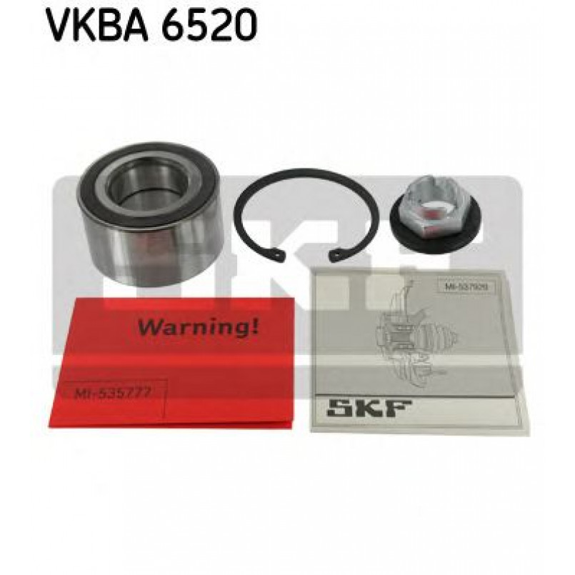VKBA 6520 SKF Підшипник кульковий d>30
